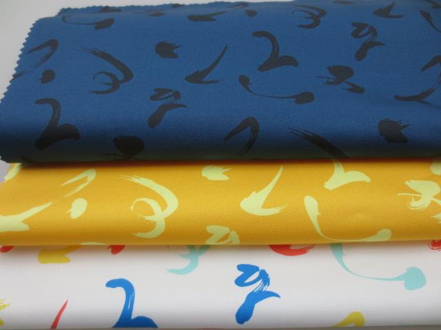 Tessuto di twill di cotone con stampa digtal